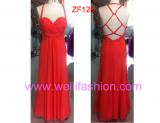 Long Applique Beading Chiffon Evening Dresses ZF126